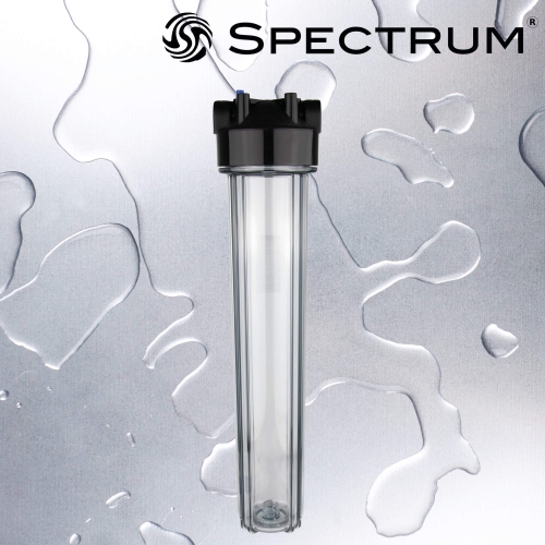 Spectrum - 20" Filterhousing transparant