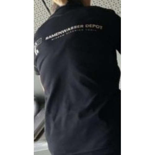 Run T-shirt Men navy met plot