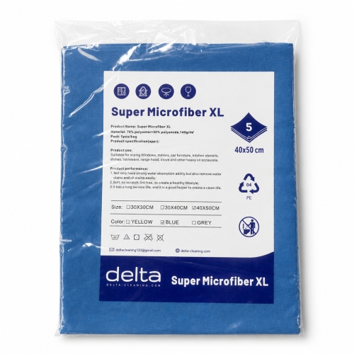 Super Microfiber XL 40x50cm (5st)